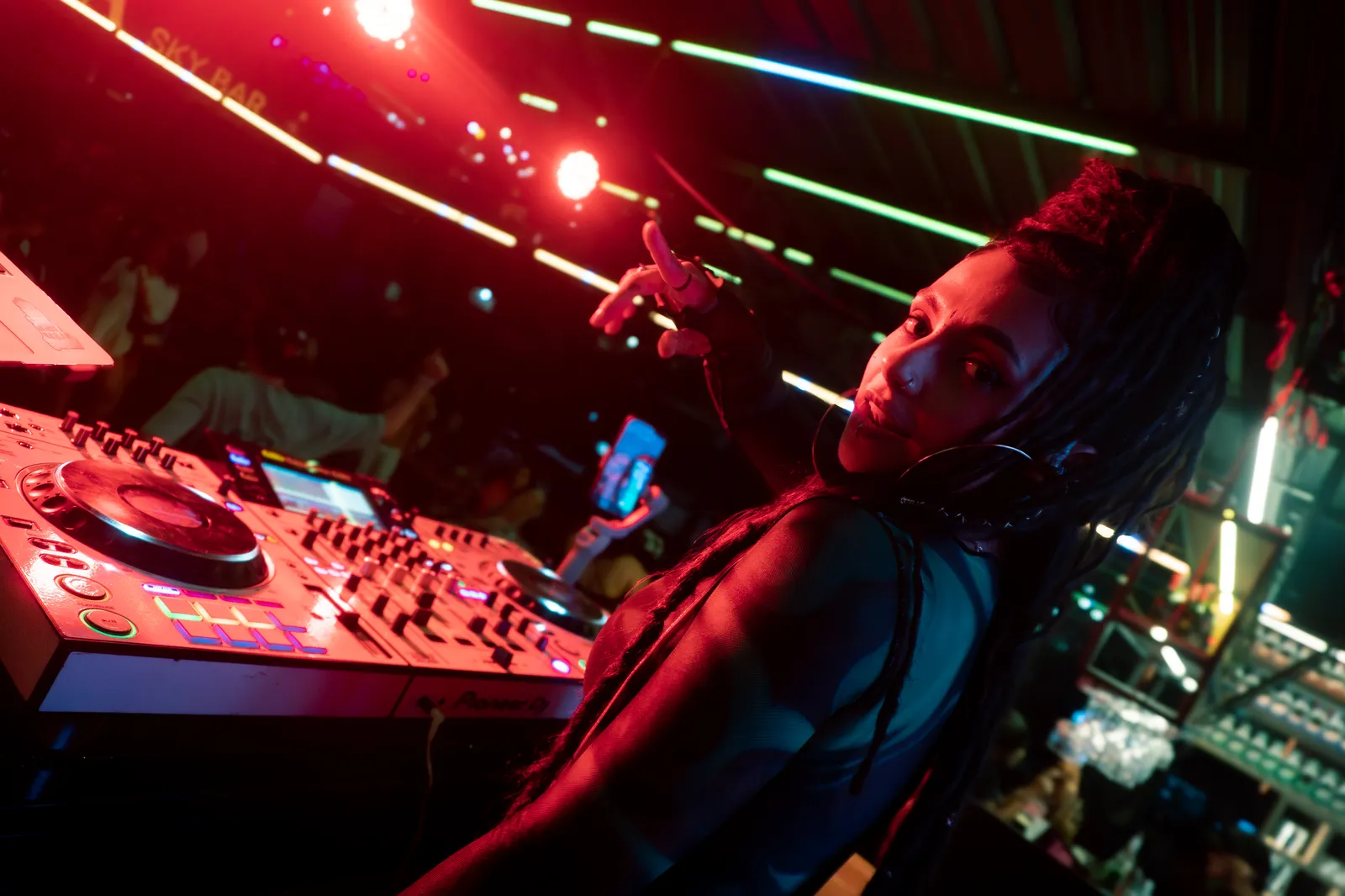 DJ Kath en vivo